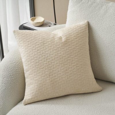 Μαξιλαροθήκη 50x50cm GOFIS HOME Ondine Ecru 184/05
