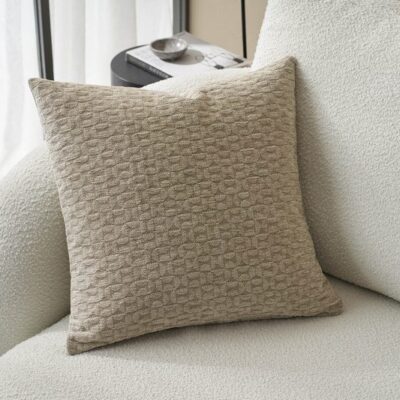 Μαξιλαροθήκη 50x50cm GOFIS HOME Ondine Beige 184/06