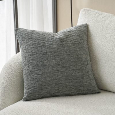 Μαξιλαροθήκη 50x50cm GOFIS HOME Ondine Weed Grey 184/07