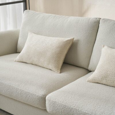 Μαξιλαροθήκη 40x60cm GOFIS HOME Ondine Ecru 184/05 - Image 2