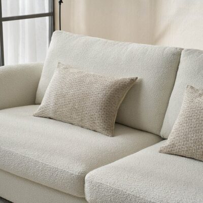 Μαξιλαροθήκη 40x60cm GOFIS HOME Ondine Beige 184/06 - Image 2