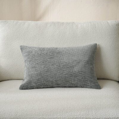 Μαξιλαροθήκη 40x60cm GOFIS HOME Ondine Weed Grey 184/07 - Image 2