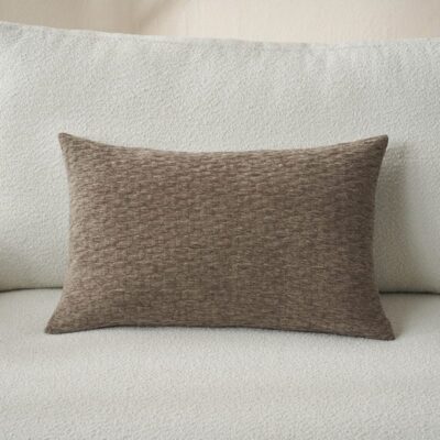 Μαξιλαροθήκη 40x60cm GOFIS HOME Ondine Brown 184/13 - Image 2