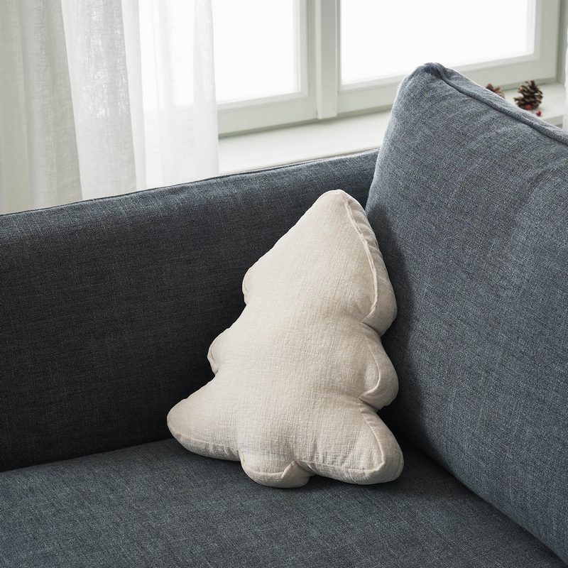 Μαξιλαράκι με γέμισμα 28x36cm GOFIS HOME  Xmas Ecru 283