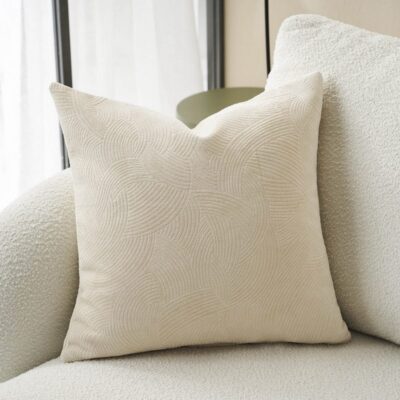 Μαξιλαροθήκη 50x50cm GOFIS HOME Nimbus Ecru 447/25