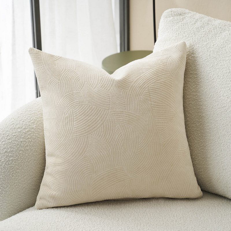 Μαξιλαροθήκη 50x50cm GOFIS HOME Nimbus Ecru 447/25