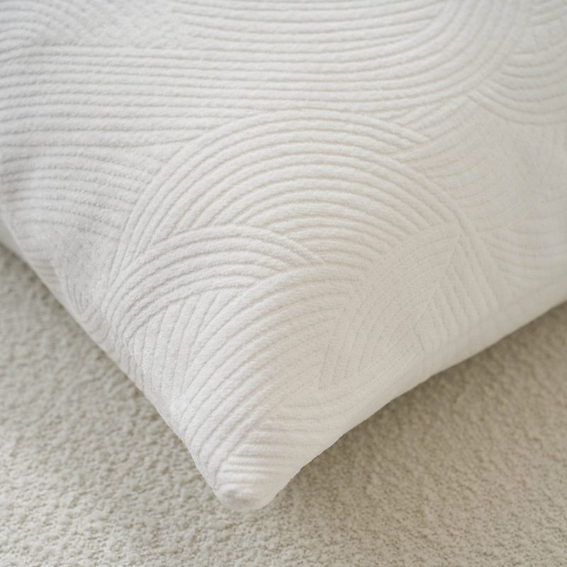 Μαξιλαροθήκη 50x50cm GOFIS HOME Nimbus Polar White 447/26 - Image 2