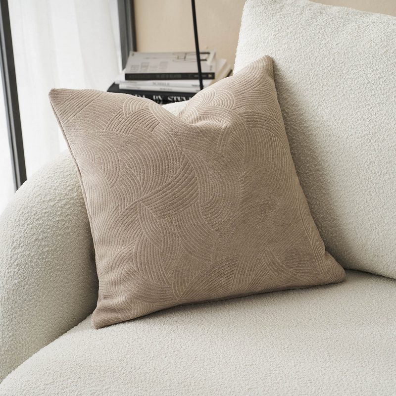 Μαξιλαροθήκη 50x50cm GOFIS HOME  Nimbus Warm Beige 447/39