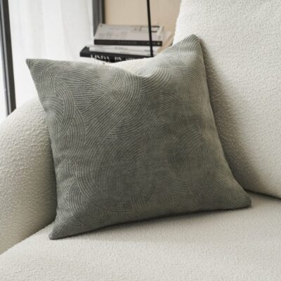 Μαξιλαροθήκη 50x50cm GOFIS HOME Nimbus Shadow Green 447/44