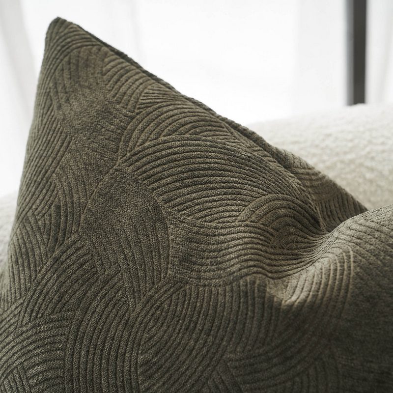 Μαξιλαροθήκη 50x50cm GOFIS HOME Nimbus Weed Green 447/57 - Image 2