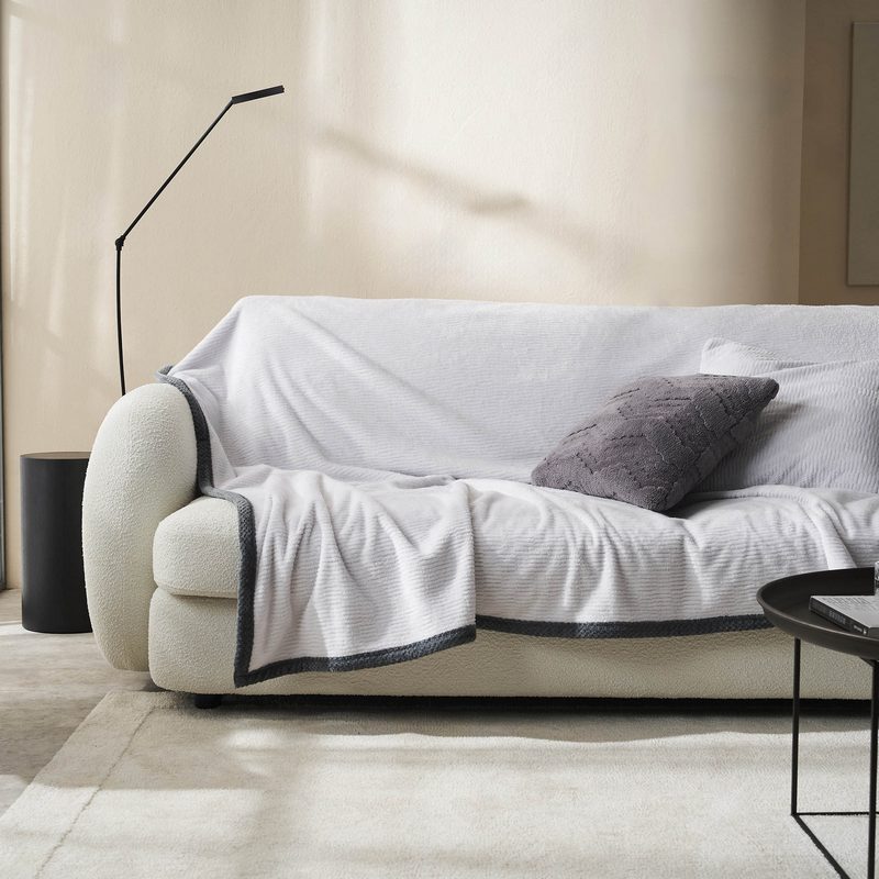 Ριχτάρι Πολυθρόνας 180x180cm GOFIS HOME  Polar Fog Grey 109/01 - Image 5