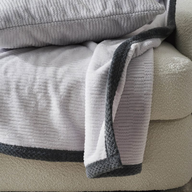 Ριχτάρι Διθέσιου 180x250cm GOFIS HOME  Polar Fog Grey 109/01 - Image 4