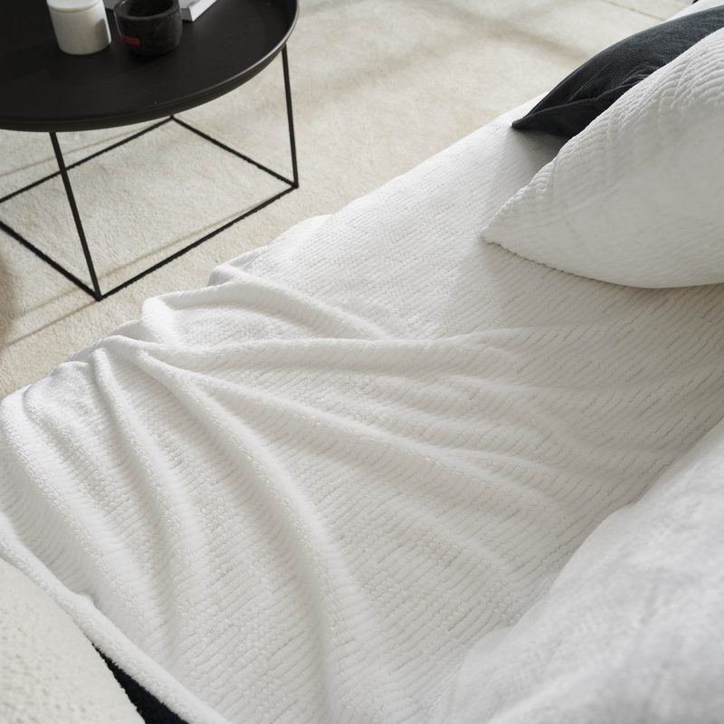 Ριχτάρι Τριθέσιου 180x300cm GOFIS HOME  Polar Polar White 109/16 - Image 2