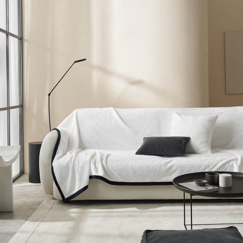 Ριχτάρι Τριθέσιου 180x300cm GOFIS HOME  Polar Polar White 109/16 - Image 4