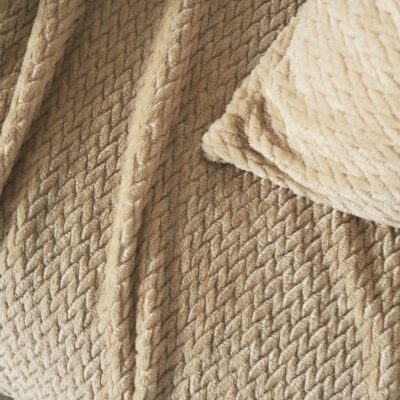 Ριχτάρι Τριθέσιου 180x300cm GOFIS HOME Cinnabar Sesame Beige 115/06 - Image 2
