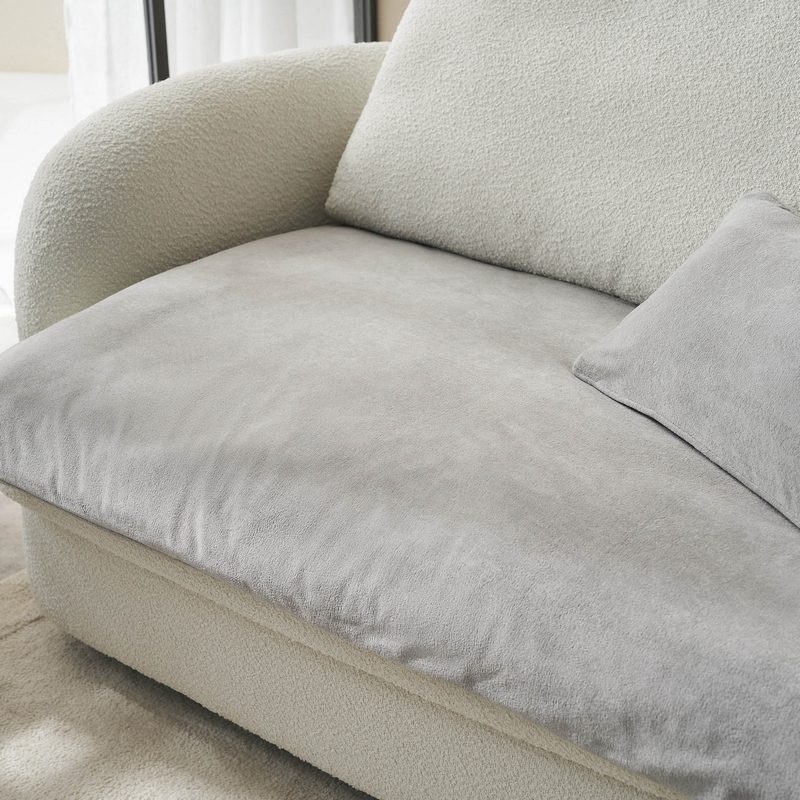 Sofa Topper 80x200cm GOFIS HOME  Nadinia Fog Grey 137 - Image 2