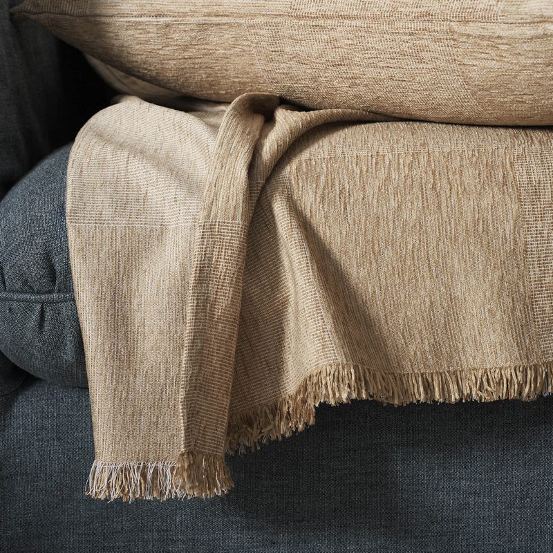 Ριχτάρι Πολυθρόνας 180x180cm GOFIS HOME  Zephyr Sesame Beige 146/06 - Image 4