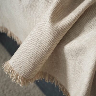 Ριχτάρι Τριθέσιου 180x310cm GOFIS HOME Zephyr Ecru 146/05 - Image 3