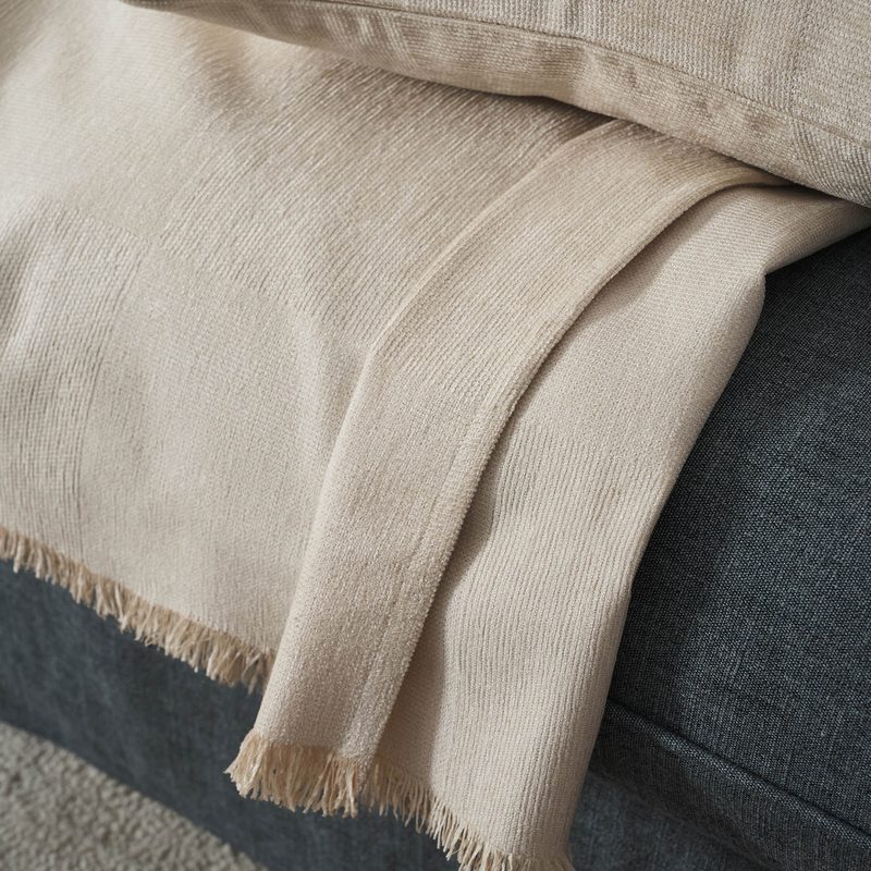 Ριχτάρι Τριθέσιου 180x310cm GOFIS HOME  Zephyr Ecru 146/05 - Image 5