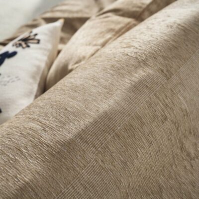 Ριχτάρι Τριθέσιου 180x310cm GOFIS HOME Zephyr Sesame Beige 146/06 - Image 3