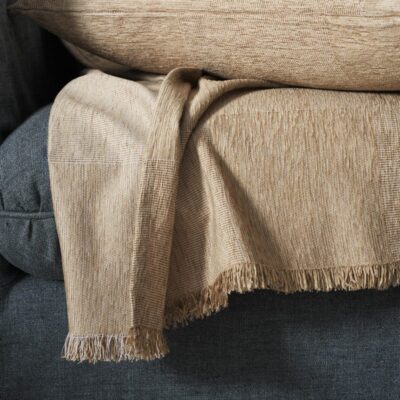 Ριχτάρι Τριθέσιου 180x310cm GOFIS HOME Zephyr Sesame Beige 146/06 - Image 4