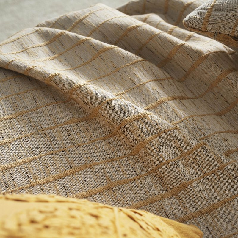 Ριχτάρι Διθέσιου 180x250cm GOFIS HOME  Vespera  Leaf Gold 148/04 - Image 2