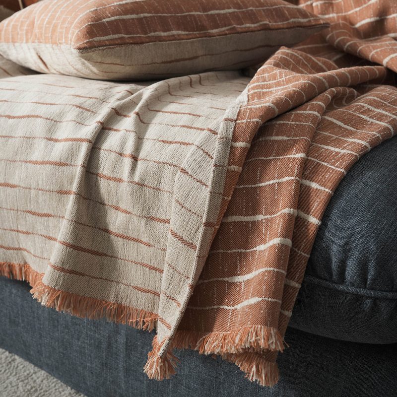 Ριχτάρι Τετραθέσιου 180x350cm GOFIS HOME  Vespera  Brick 148/03 - Image 4