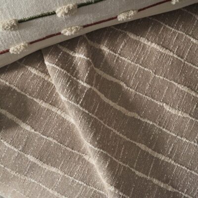 Ριχτάρι Τετραθέσιου 180x350cm GOFIS HOME Vespera Beige 148/06 - Image 2
