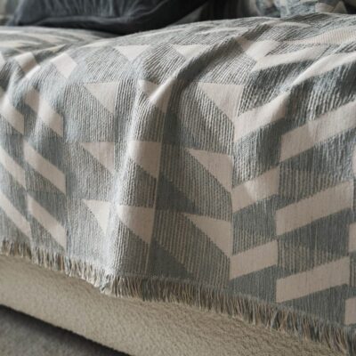 Ριχτάρι Τριθέσιου 180x310cm GOFIS HOME Caspian Weed Grey 156/07 - Image 2