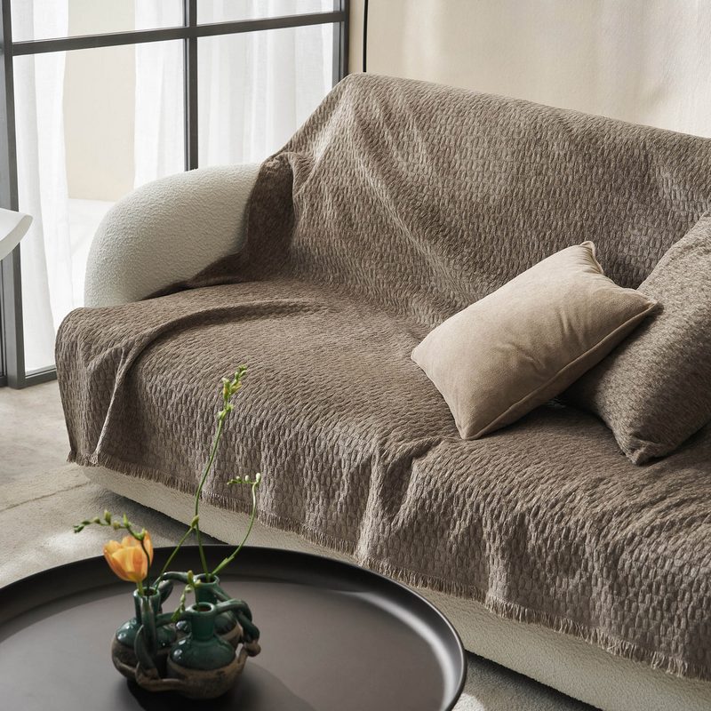 Ριχτάρι Πολυθρόνας 180x175cm GOFIS HOME  Ondine Brown 184/13