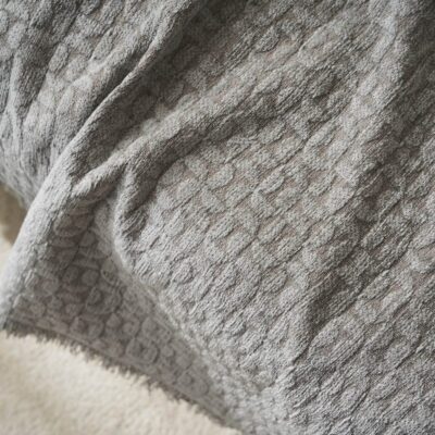 Ριχτάρι Πολυθρόνας 180x175cm GOFIS HOME Ondine Silver Grey 184/15 - Image 4