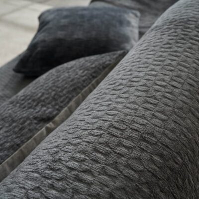 Ριχτάρι Τριθέσιου 180x300cm GOFIS HOME Ondine Pearl Grey 184/14 - Image 4