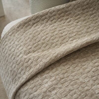 Ριχτάρι Τετραθέσιου 180x350cm GOFIS HOME Ondine Beige 184/06 - Image 2