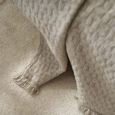 Ριχτάρι Τετραθέσιου 180x350cm GOFIS HOME Ondine Beige 184/06 - Image 4