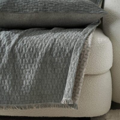 Ριχτάρι Τετραθέσιου 180x350cm GOFIS HOME Ondine Weed Grey 184/07 - Image 3