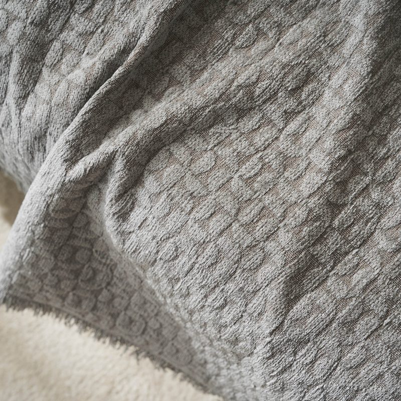 Ριχτάρι Τετραθέσιου 180x350cm GOFIS HOME  Ondine Silver Grey 184/15 - Image 4