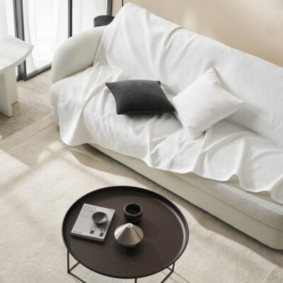Ριχτάρι Πολυθρόνας 180x180cm GOFIS HOME Nimbus Polar White 447/26