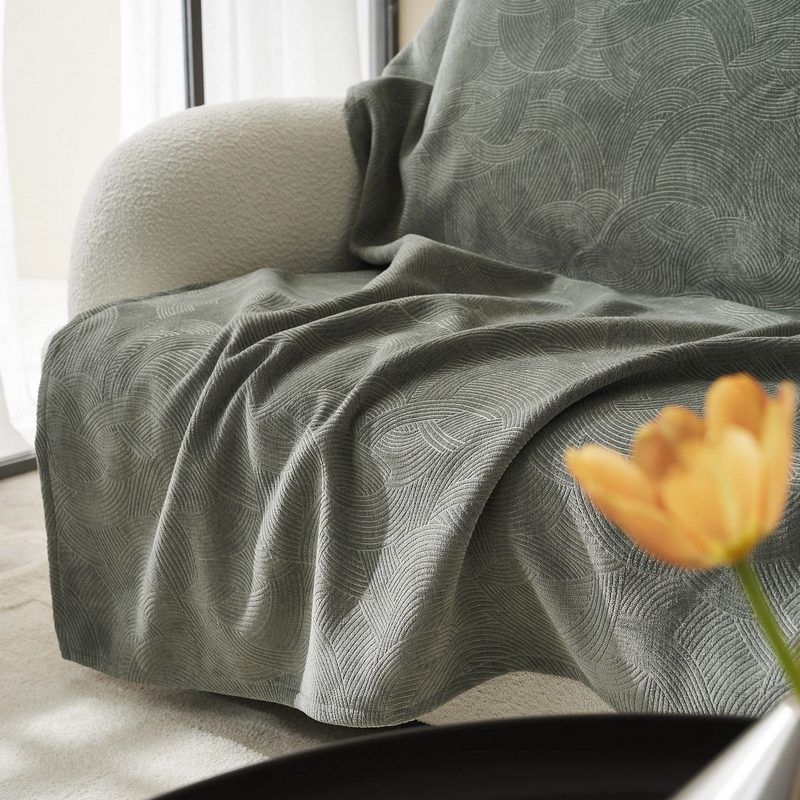 Ριχτάρι Πολυθρόνας 180x180cm GOFIS HOME  Nimbus Shadow Green 447/44