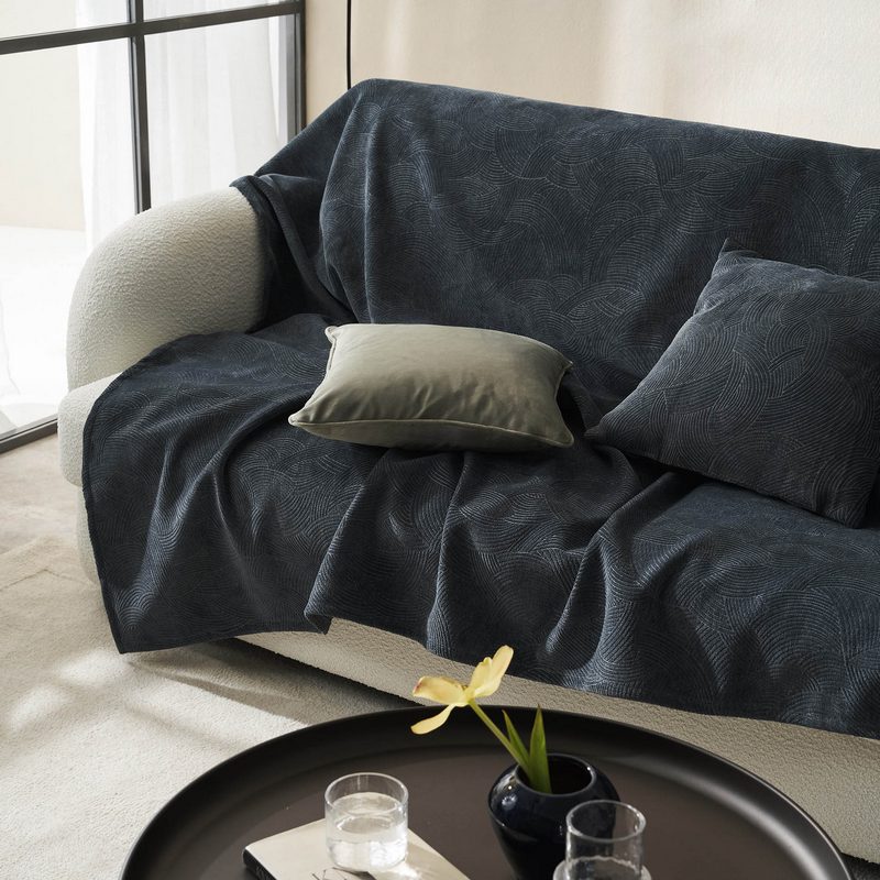 Ριχτάρι Διθέσιου 180x250cm GOFIS HOME  Nimbus Pearl Grey 447/42 - Image 3