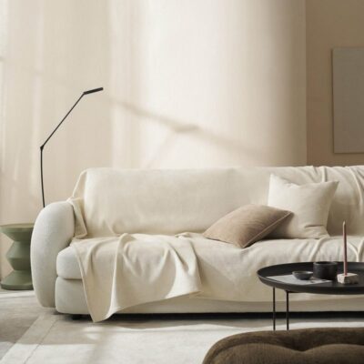 Ριχτάρι Τριθέσιου 180x310cm GOFIS HOME Nimbus Ecru 447/25 - Image 3