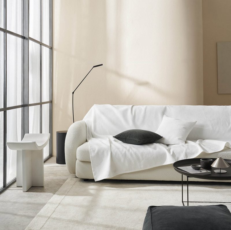 Ριχτάρι Τριθέσιου 180x310cm GOFIS HOME Nimbus Polar White 447/26 - Image 5