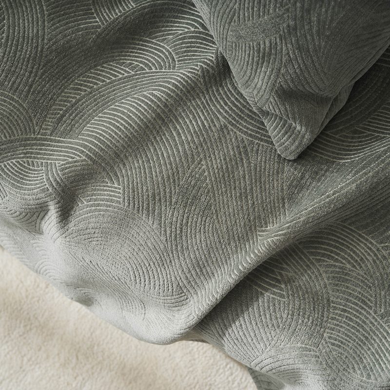 Ριχτάρι Τριθέσιου 180x310cm GOFIS HOME  Nimbus Shadow Green 447/44 - Image 2