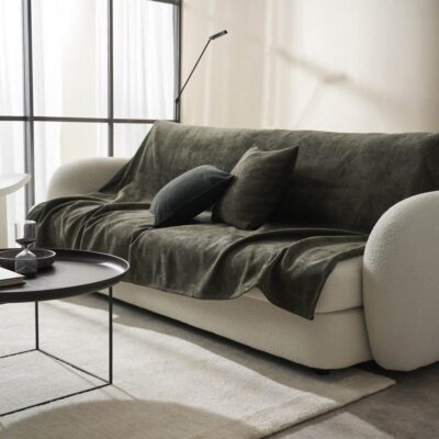 Ριχτάρι Τριθέσιου 180x310cm GOFIS HOME Nimbus Weed Green 447/57