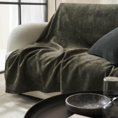 Ριχτάρι Τριθέσιου 180x310cm GOFIS HOME Nimbus Weed Green 447/57 - Image 3