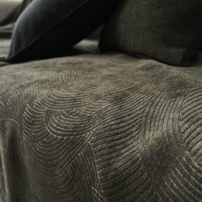 Ριχτάρι Τριθέσιου 180x310cm GOFIS HOME Nimbus Weed Green 447/57 - Image 4