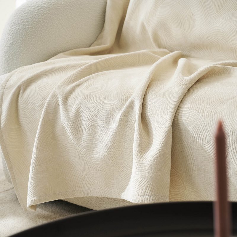 Ριχτάρι Τετραθέσιου 180x350cm GOFIS HOME  Nimbus Ecru 447/25 - Image 4