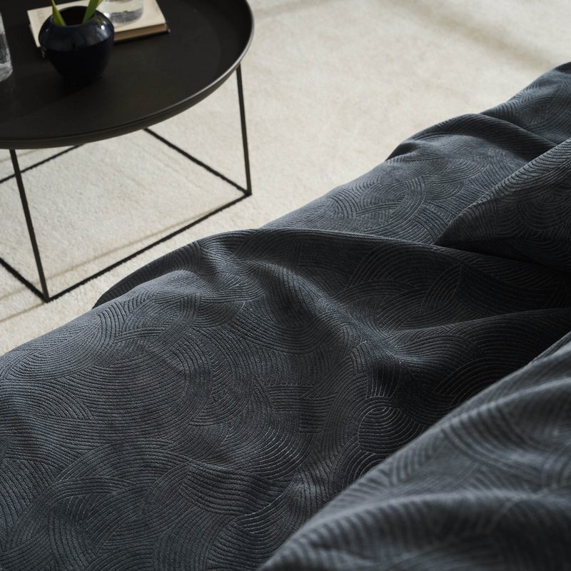 Ριχτάρι Τετραθέσιου 180x350cm GOFIS HOME  Nimbus Pearl Grey 447/42 - Image 4