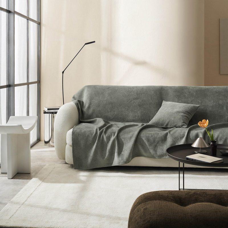 Ριχτάρι Τετραθέσιου 180x350cm GOFIS HOME  Nimbus Shadow Green 447/44 - Image 4