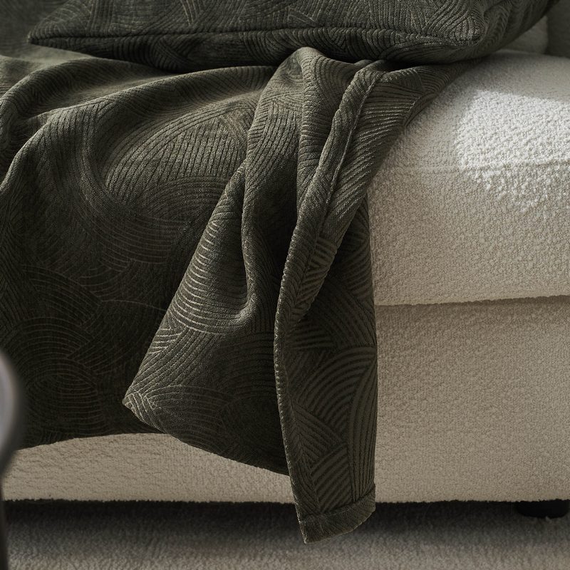 Ριχτάρι Τετραθέσιου 180x350cm GOFIS HOME  Nimbus Weed Green 447/57 - Image 2