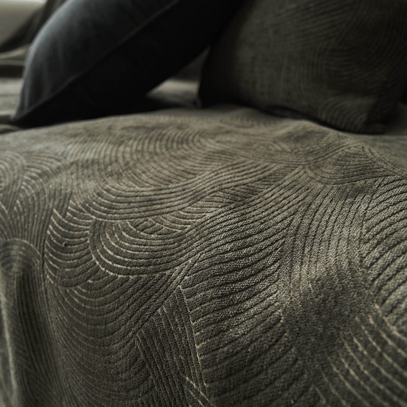 Ριχτάρι Τετραθέσιου 180x350cm GOFIS HOME  Nimbus Weed Green 447/57 - Image 4